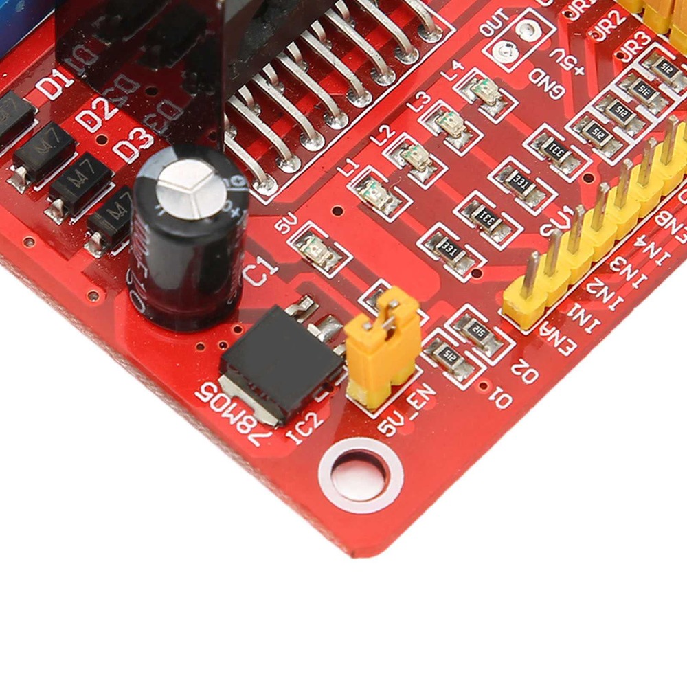L298N Motor Driver - L298N 스테퍼 모터 드라이버 모듈 5V-35V