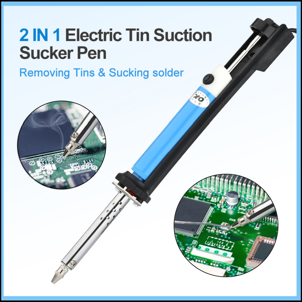 Desoldering Pump Solder - 2 in 1 전기식 납 흡입