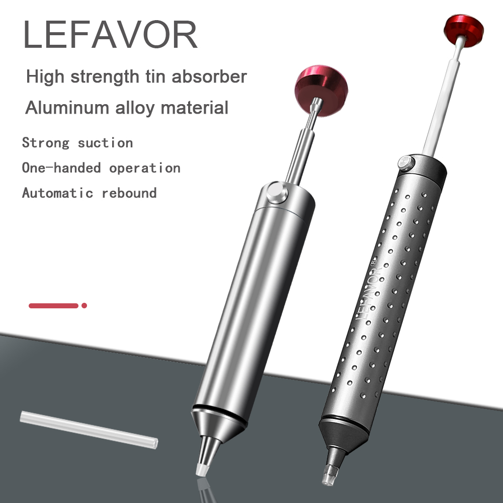 Desoldering Pump Solder - LEFAVOR 알루미늄 강력한 디 솔더링 펌프