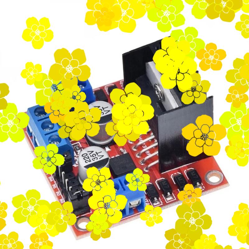 L298N Motor Driver - 1/2/5개 L298N 드라이버 보드 모듈 듀얼