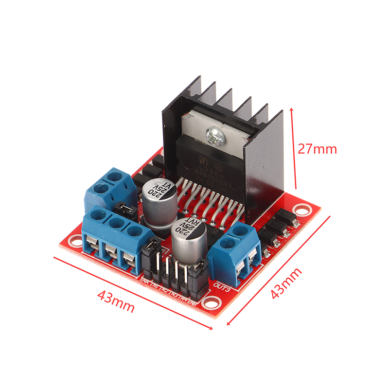 L298N Motor Driver - L298N 스테퍼 모터 스마트 카 로봇