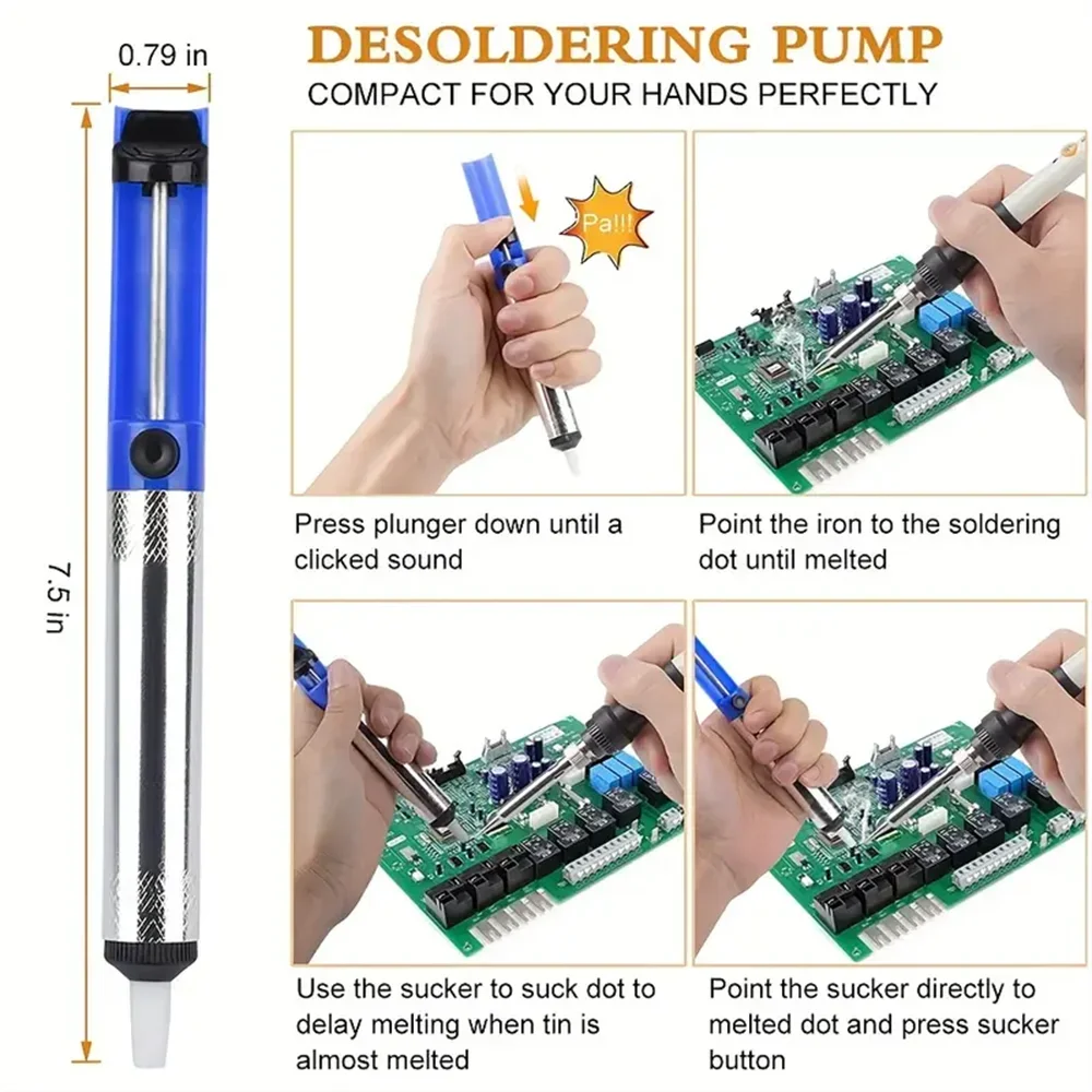 납땜 흡입 펜 제거용 진공 알루미늄 금속 디솔더링 펌프 - Desoldering Pump Solder 리뷰 및 가격
