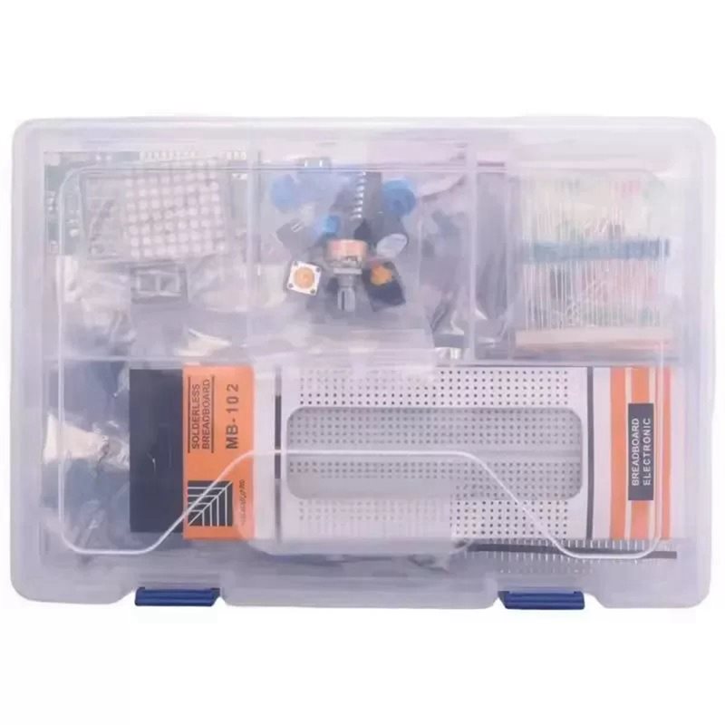 스테퍼 모터 학습 세트가 포함된 Arduino UNO  - Diy Electronics Learning Kit 리뷰 및 가격