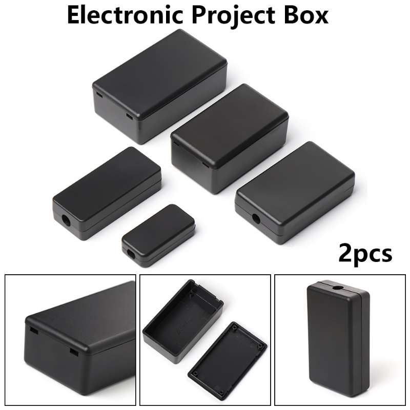 2PCS 새로운 고품질 플라스틱 방수 블랙 박스 DIY - Diy Projects With Electronics 리뷰 및 가격