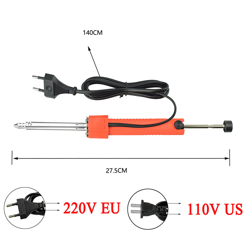 1Pc 전기열 진공 납땜 흡입기 110-220V EU  - Desoldering Pump Solder 리뷰 및 가격