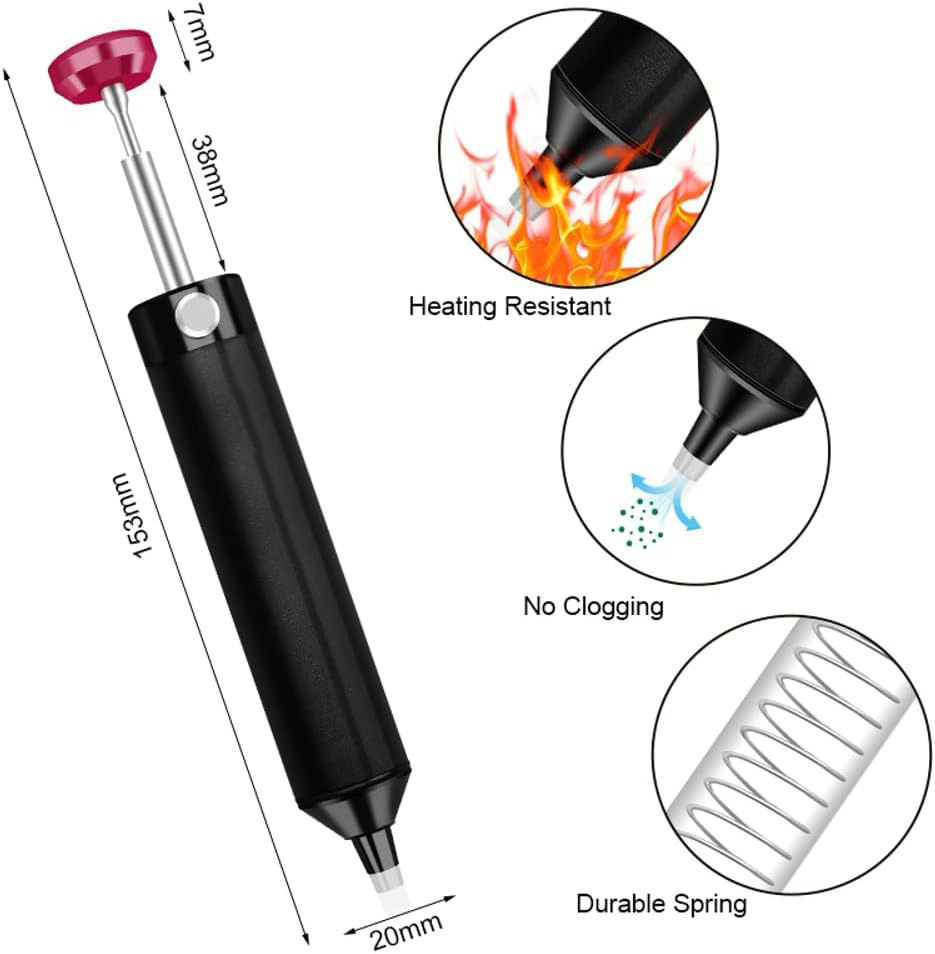 납땜 흡입기, 막힘 방지, 솔더 흡입 장치, 납땜 제거 - Desoldering Pump Solder 리뷰 및 가격