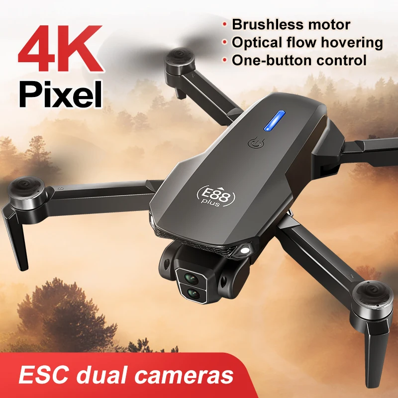 새로운 E88 Plus 쿼드콥터 드론: 90 °   전 - Diy Drone Electronics 리뷰 및 가격