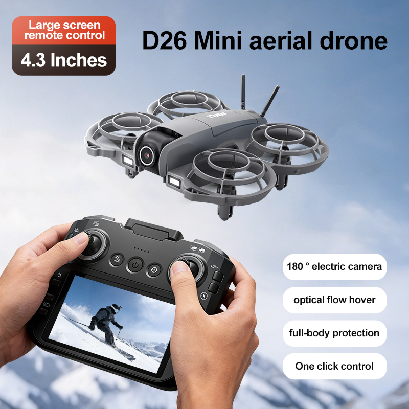 D26 드론 4K 항공 HD 180 °   카메라 드론 - Diy Drone Electronics 리뷰 및 가격