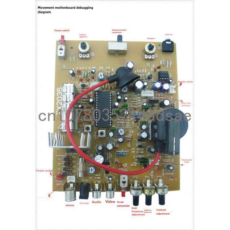 5.5인치 흑백 TV 메인보드 키트/부품, 전자 교육용 - Diy Projects With Electronics 리뷰 및 가격
