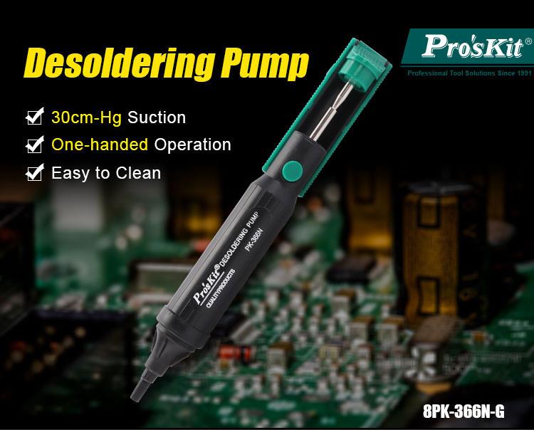 프로스킷 100% 정품 8PK-366N-G 흡입식 납  - Desoldering Pump Solder 리뷰 및 가격