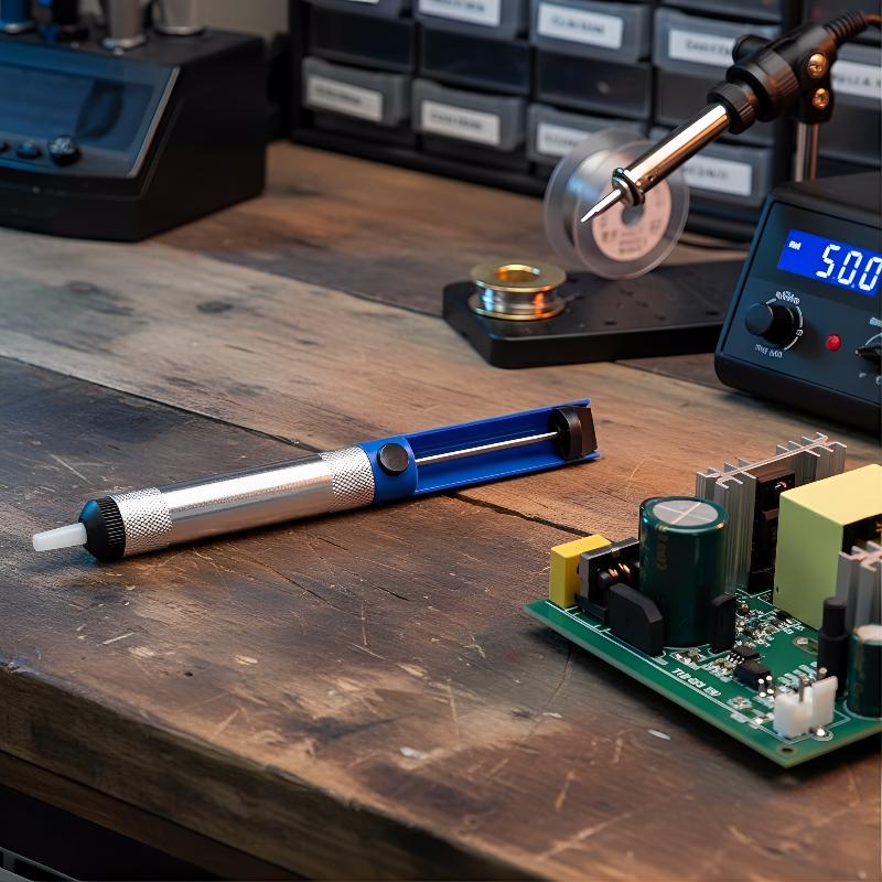 디솔더링 펌프 1 견고한 알루미늄 금속 솔더 흡입 펜  - Desoldering Pump Solder 리뷰 및 가격