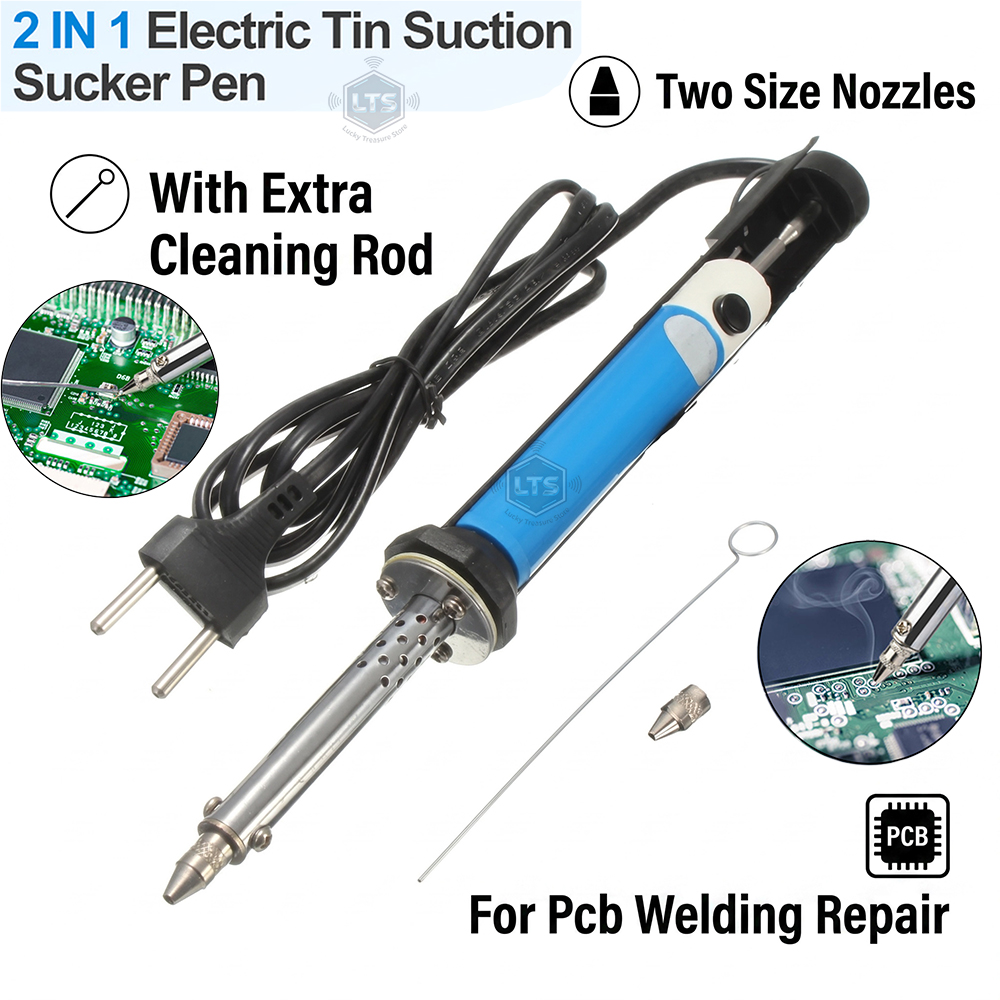 미국 110V 유럽 220V 전기 주석 흡입 펜 납땜  - Desoldering Pump Solder 리뷰 및 가격