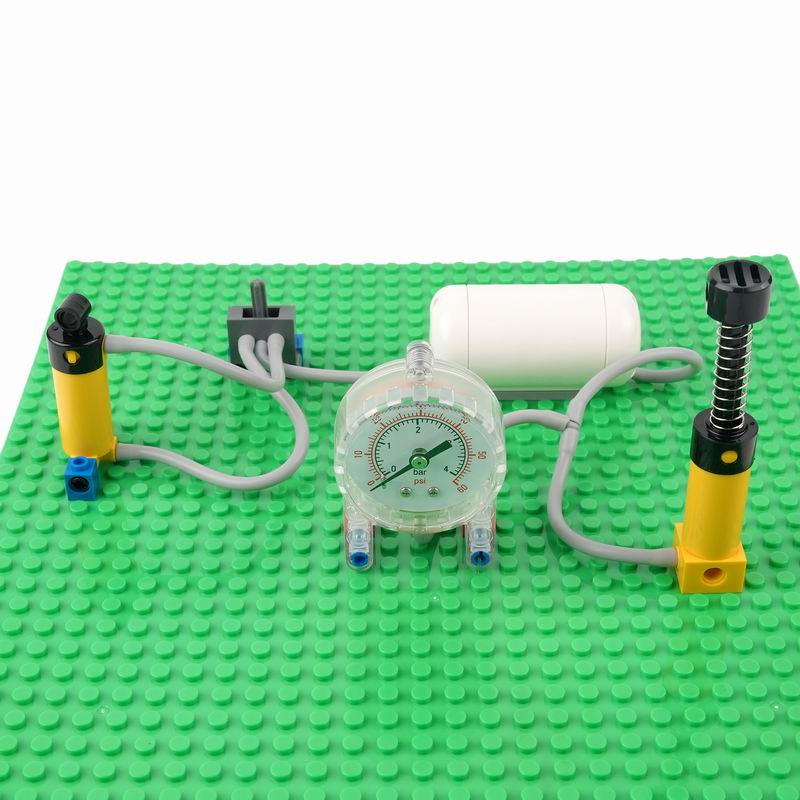 공압 부품 세트 실린더 탱크 스위치 호스 커넥터 키트  - Diy Lego Electronics 리뷰 및 가격