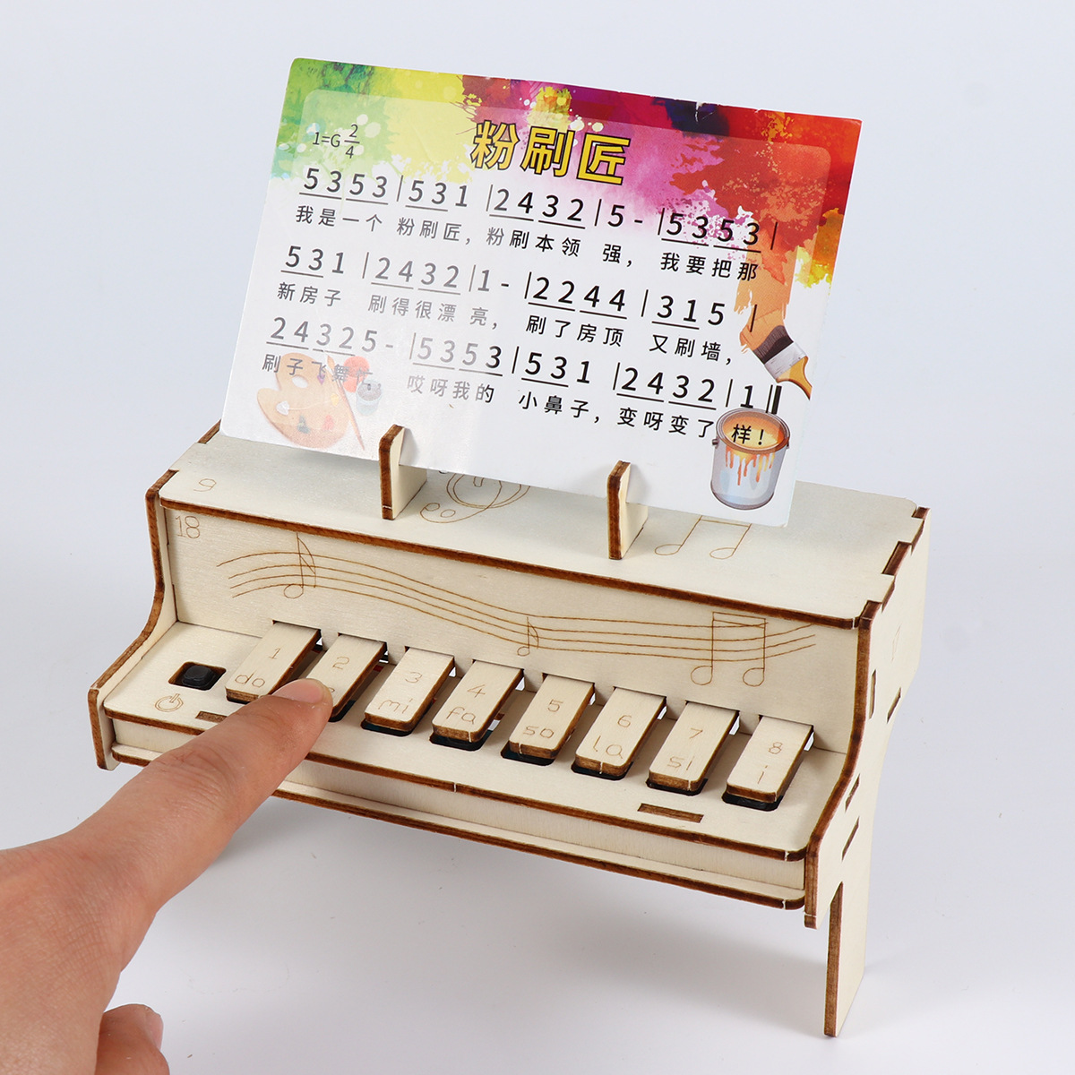 DIY 나무 전자 피아노 모델 STEM 조립 키트 물리 - Diy Electronics Tool Kit 리뷰 및 가격