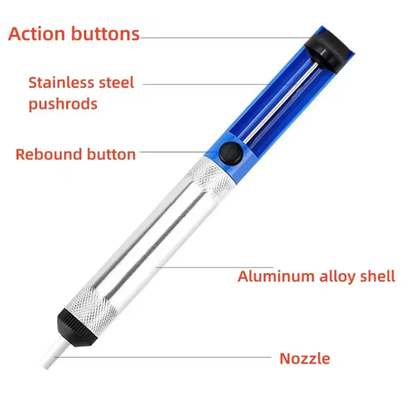 알루미늄 디솔더링 펌프 솔더 흡입기 진공 주석 제거 펜 - Desoldering Pump Solder 리뷰 및 가격