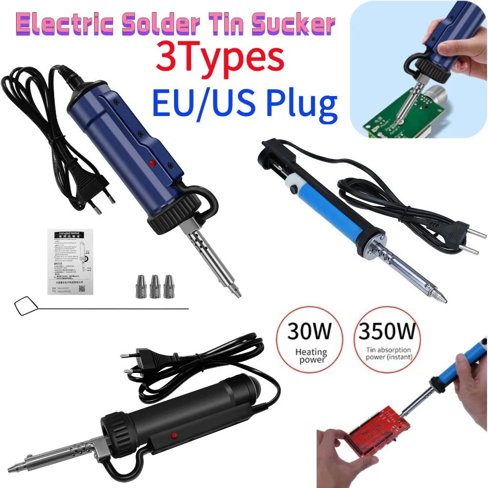 BBT-580 자동 주석 흡착기, 3 흡입 팁 진공 납 - Desoldering Pump Solder 리뷰 및 가격